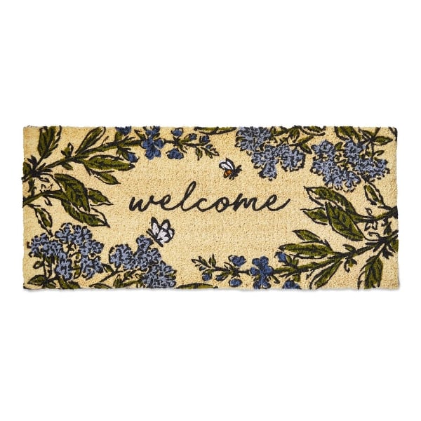 slide 1 of 1, Sage Welcome Estate Coir Mat