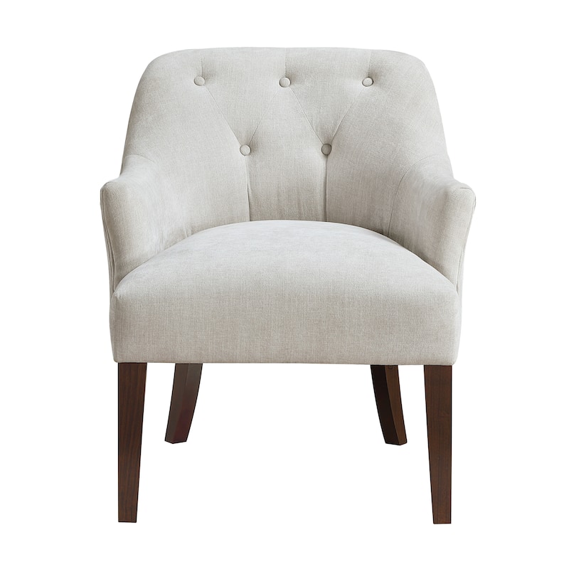 Sterling 26.5" Textured Accent Chair - Button-tufted Chair Back