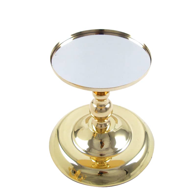 Royal Metal Crown Decor Centerpiece Accent Piece Tabletop with Stand