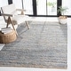 preview thumbnail 2 of 12, SAFAVIEH Handmade Cape Cod Rebekah Coastal Jute Rug 4' Square - Natural/Blue - Square