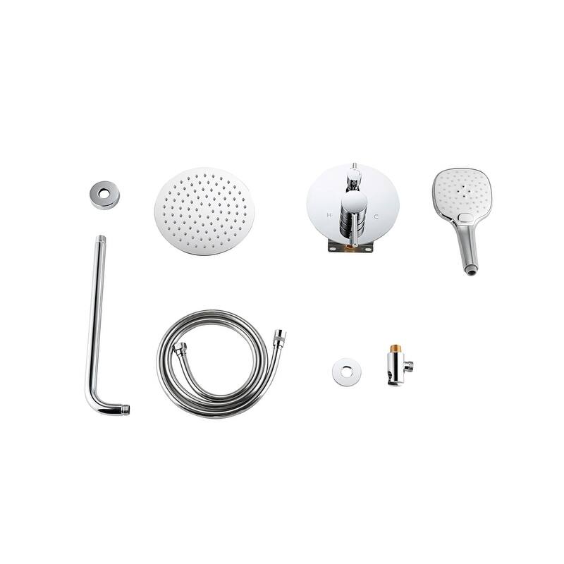 Indigo Home Complete Shower Faucet System with Rough-in Valve