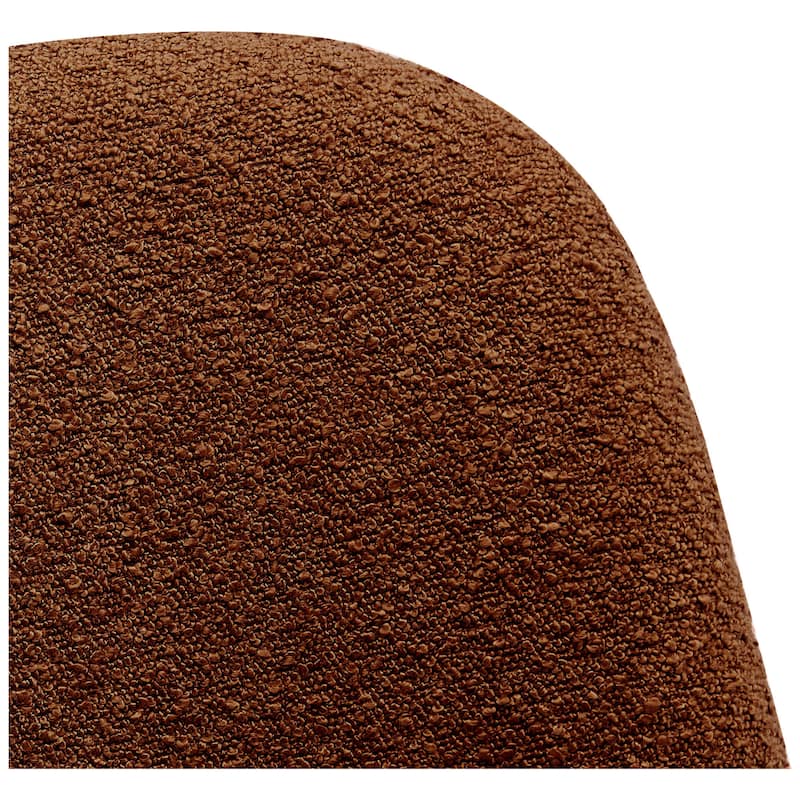 Farmhouse Water and Stain Resistant Boucle Upholstered Side Chair (Set of 6)