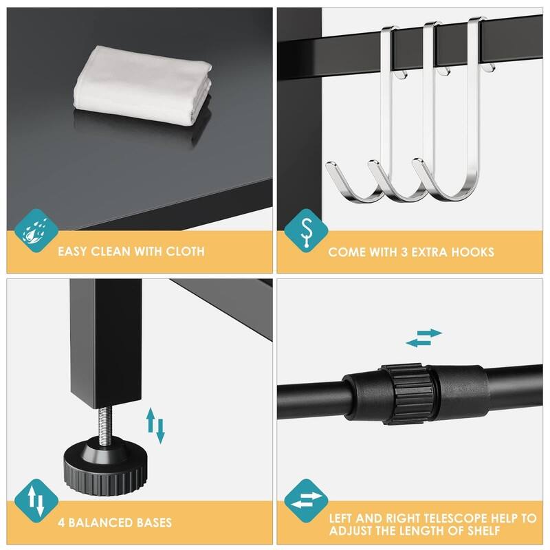 Countertop Kitchen Utensils Tableware Storage