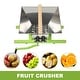 preview thumbnail 5 of 4, 7L(1.8 Gal) Manual Juicer Grinder Fruit Scratter Pulper for Wine and Cider Manual Pressing