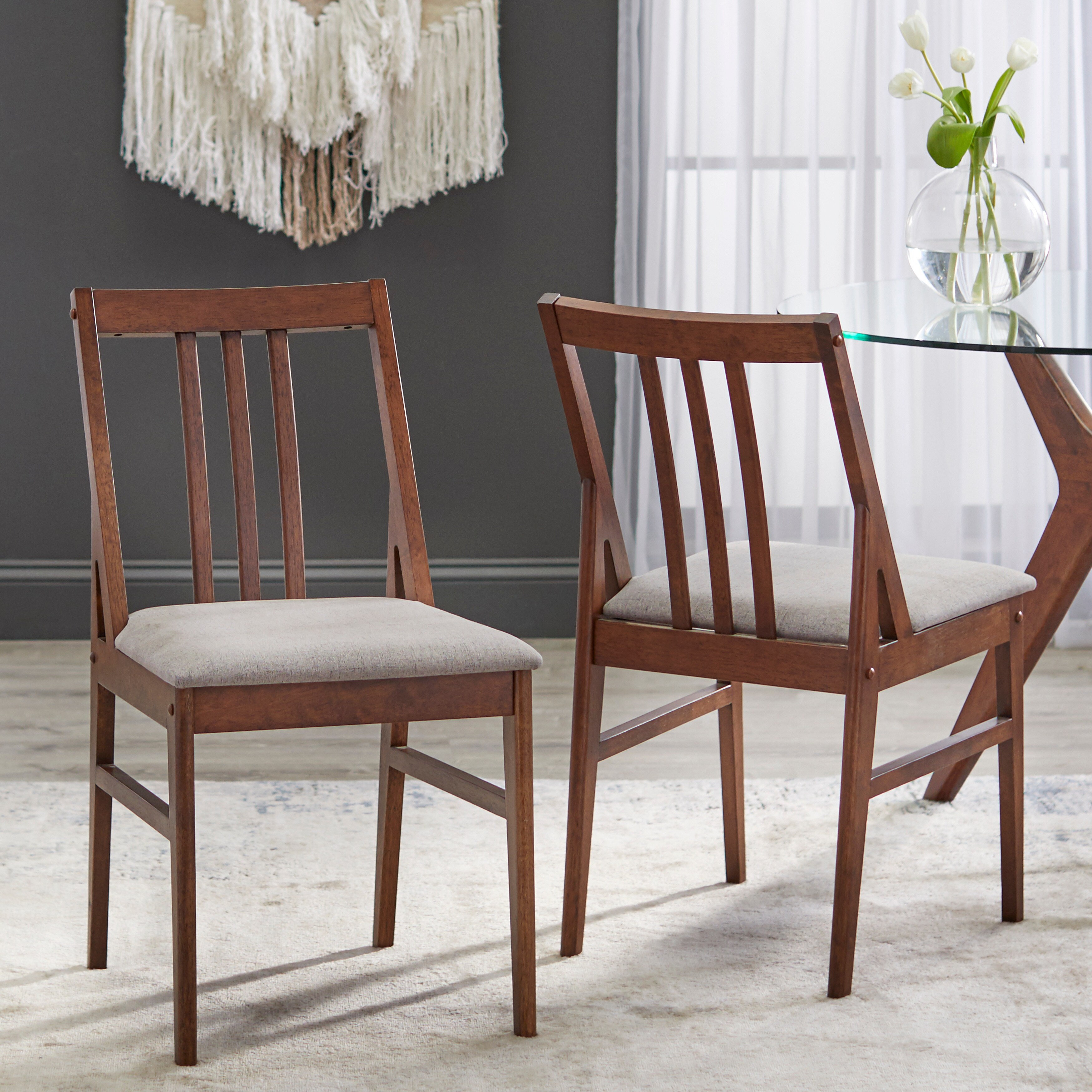 3 piece mid century dining set outlet