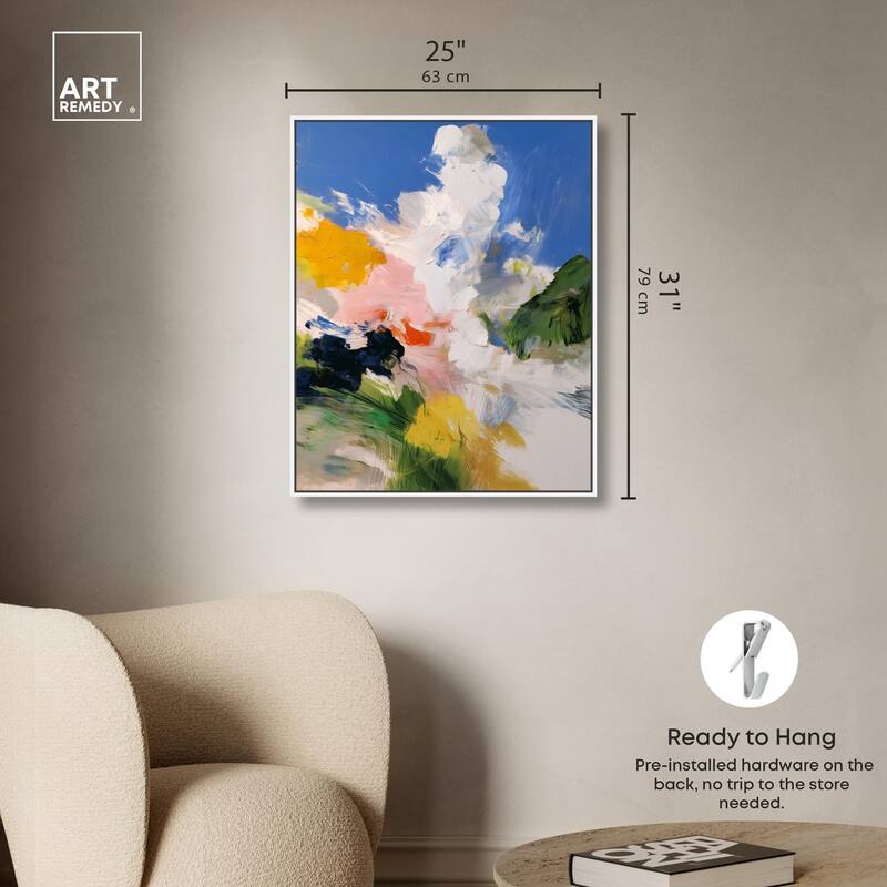 Clouds and Color II Canvas by Art Remedy
