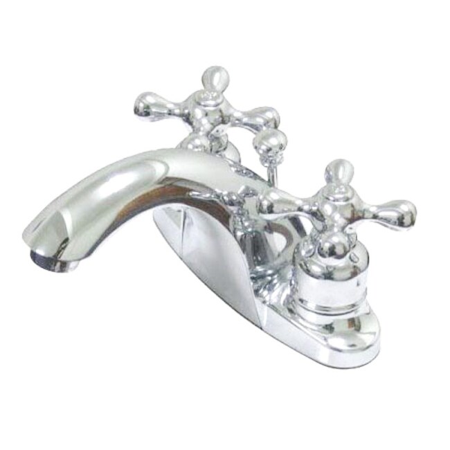 Kingston Brass English Country Centerset Bathroom Faucet with Pop-Up