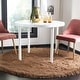 preview thumbnail 6 of 68, SAFAVIEH Handmade Venice Shag Djenka 3-inch Thick Rug 6' Round - Taupe - Round