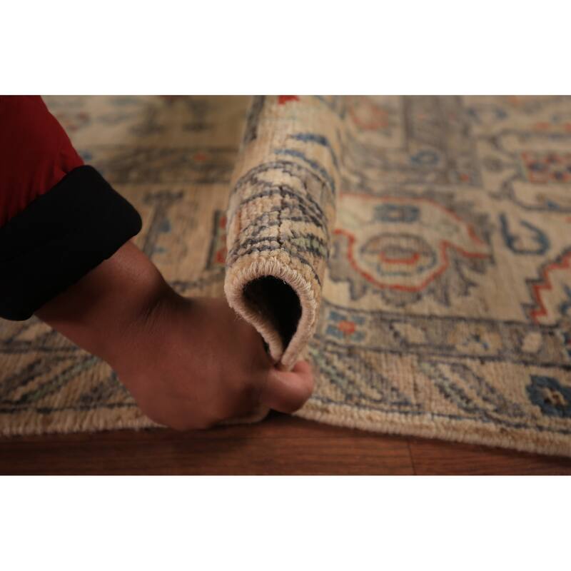 Ziegler Oriental Area Rug Hand-Knotted Wool Carpet - 7'7" x 9'11"