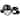 Sloped Ceiling Kit - 1-inch - Black