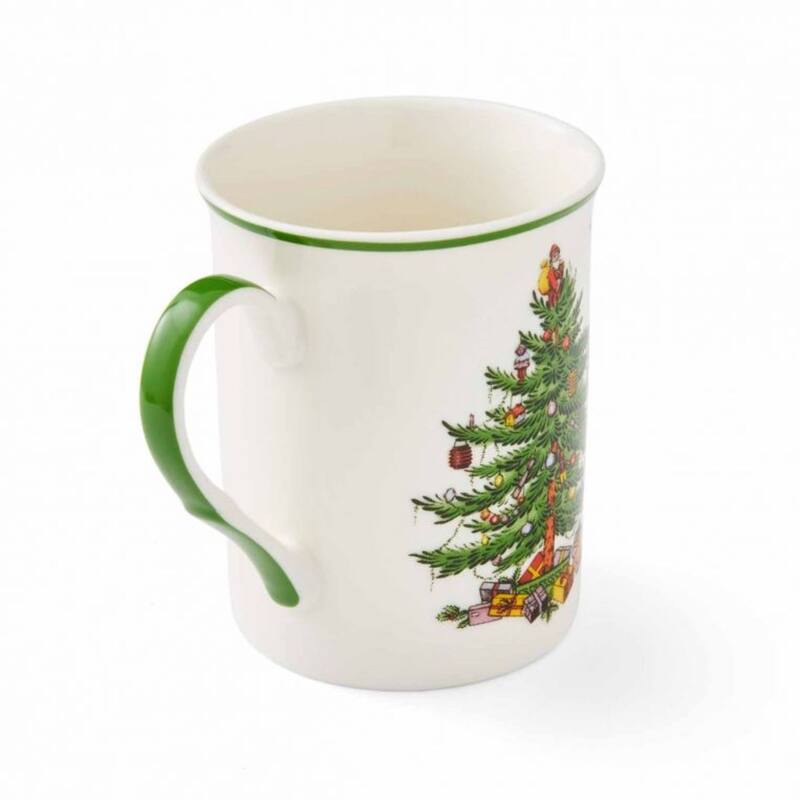 Spode Set of 2 Christmas Tree Stacking Mug