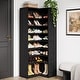 preview thumbnail 5 of 19, 9-Tier Corner Shoe Rack for 40-45 Pairs of Shoes, Freestanding Shoe Cabinet