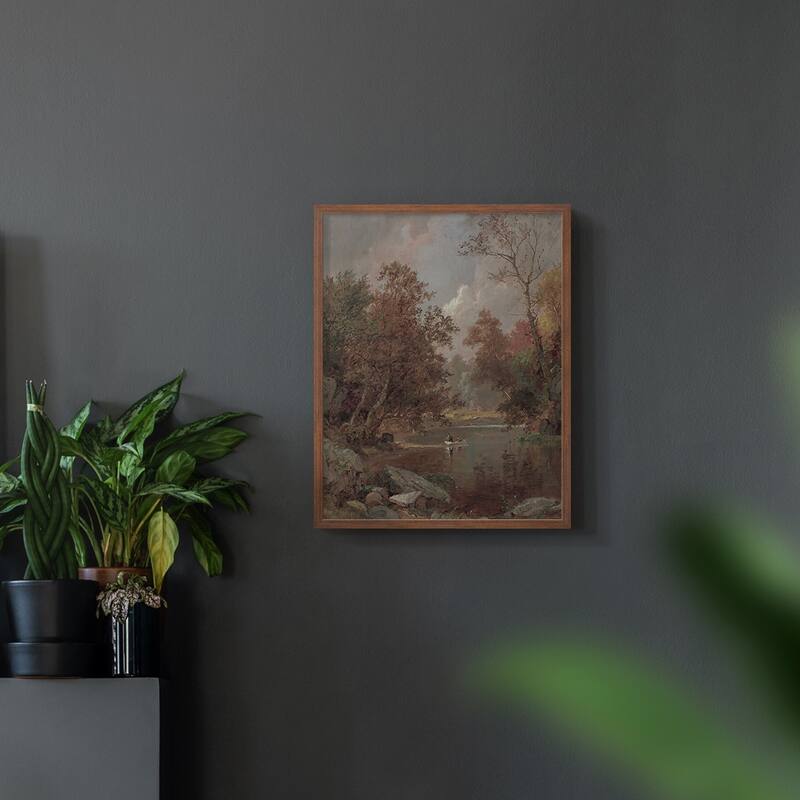 Vintage Landscape XXXVII -Framed Print