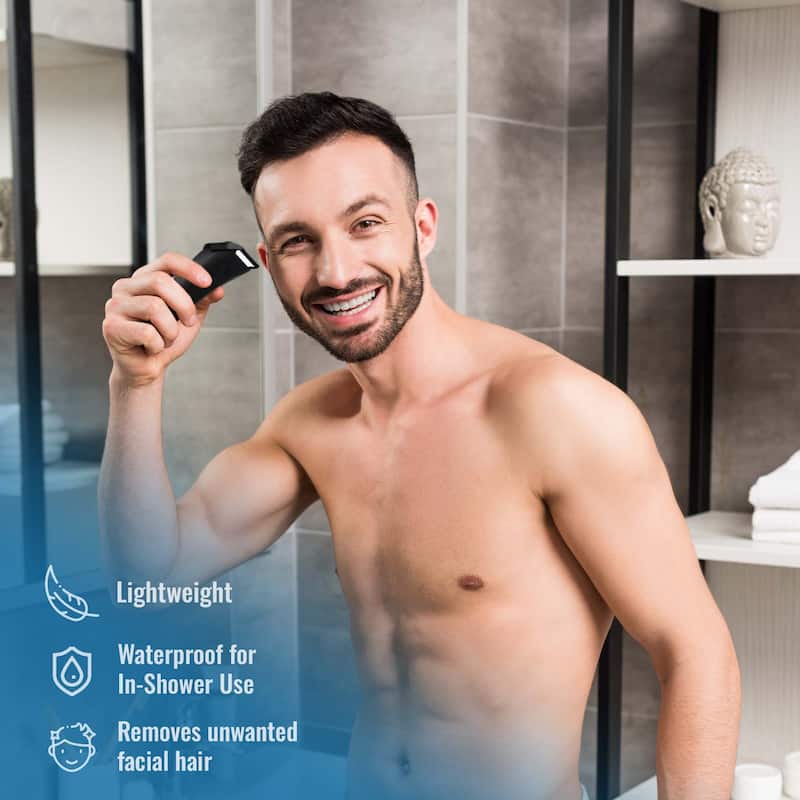 Pursonic - Mario Lopez Wireless Body Hair Trimmer & Shaver