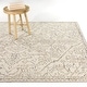 preview thumbnail 1 of 3, Nilus Oriental Medallion Area Rug 7'10" x 10' - Cream