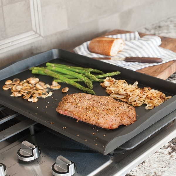 Nordic Ware 2 Burner Backsplash Griddle. Opens flyout.