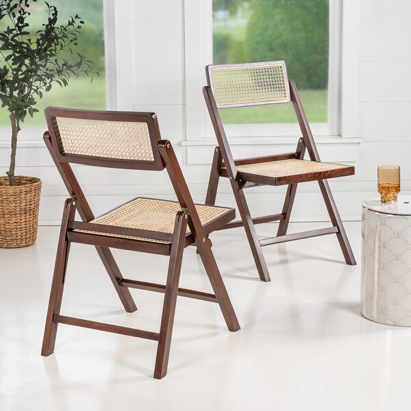 rattan outdoor folding chair