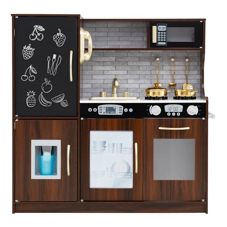 Toddler Pretend Play Kitchen for Boys and Girls 3-6 Years Old