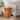 SAFAVIEH Couture Bayard Rattan Round Accent Table - 17"W x 17"D x 20"H