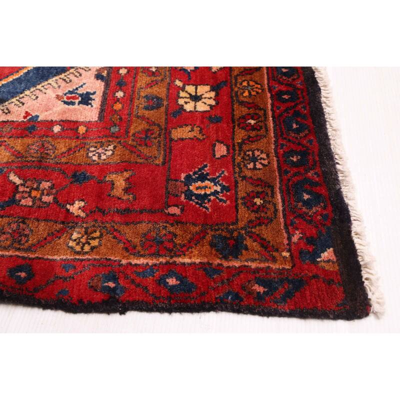 ECARPETGALLERY Hand-knotted Anadol Dark Navy Wool Rug - 6'6 x 8'6