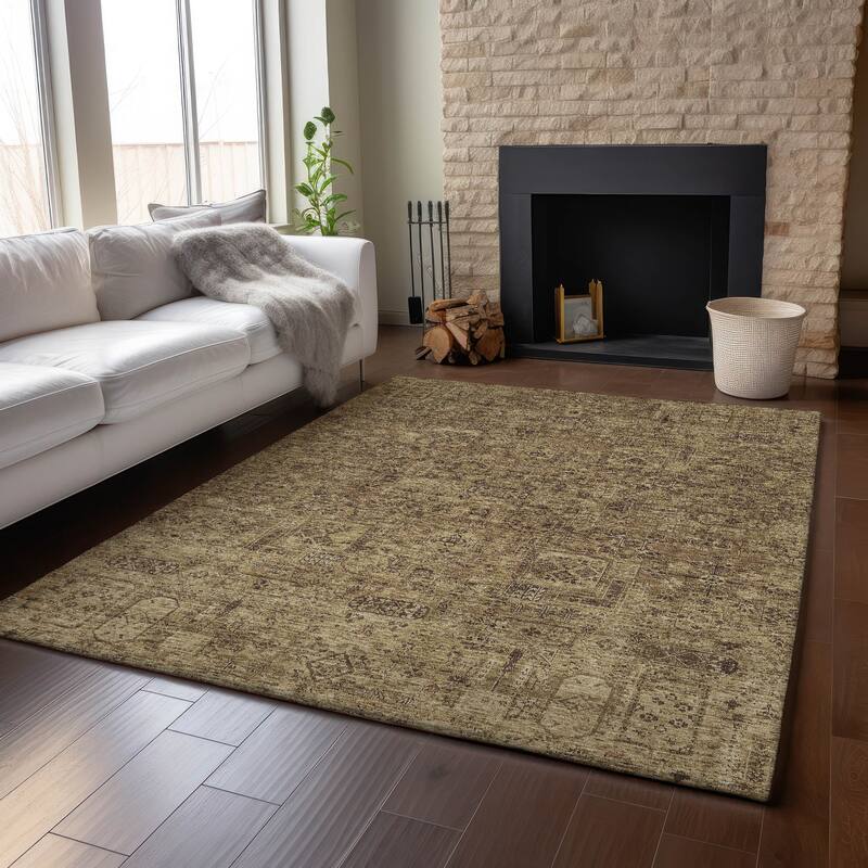 Premium Washable Super Soft Vintage Traditional Mayfield Rug