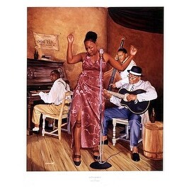''Creators of Jazz'' by Jason Delancey Jazz Art Print (28 x 22 in ...