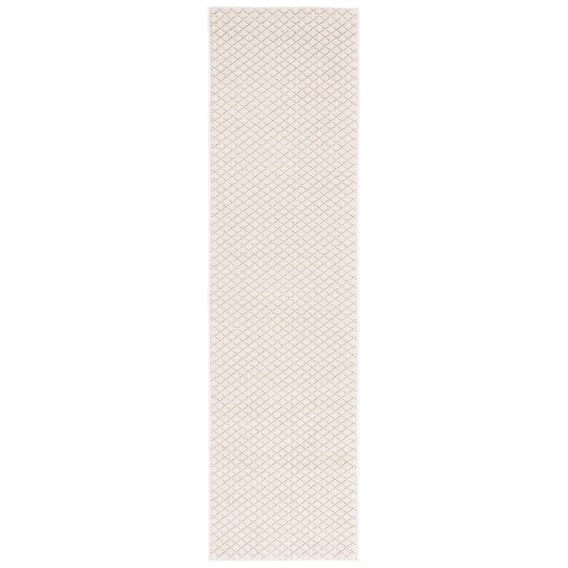 SAFAVIEH Global Assa Moroccan Rug - 2'2" x 8' Runner - Ivory/Beige
