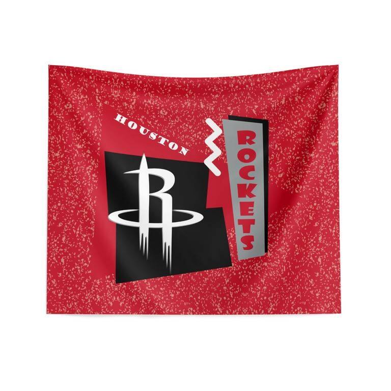 NBA Funky Fresh Printed Wall Hanging - 34" x 40" - Houston Rockets