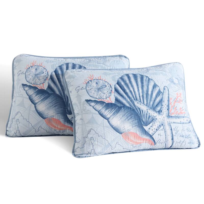 Caribbean Joe Coastal 3PC Quilt Set