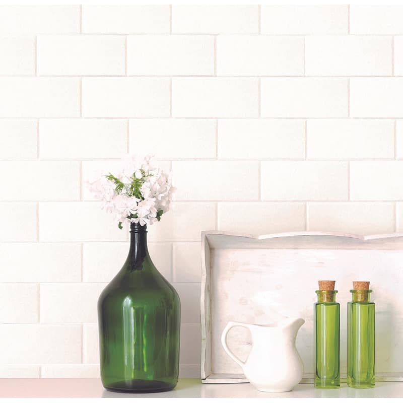 Brewster Youtz Paintable Tile Wallpaper - 20.5in x 396in x 0.025in