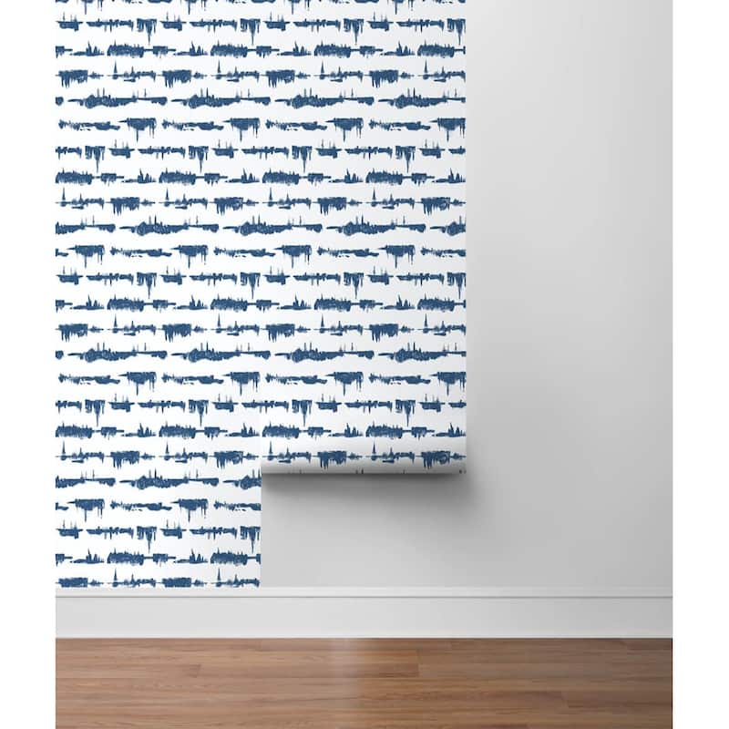NextWall Lifeline Abstract Peel and Stick Removable Wallpaper