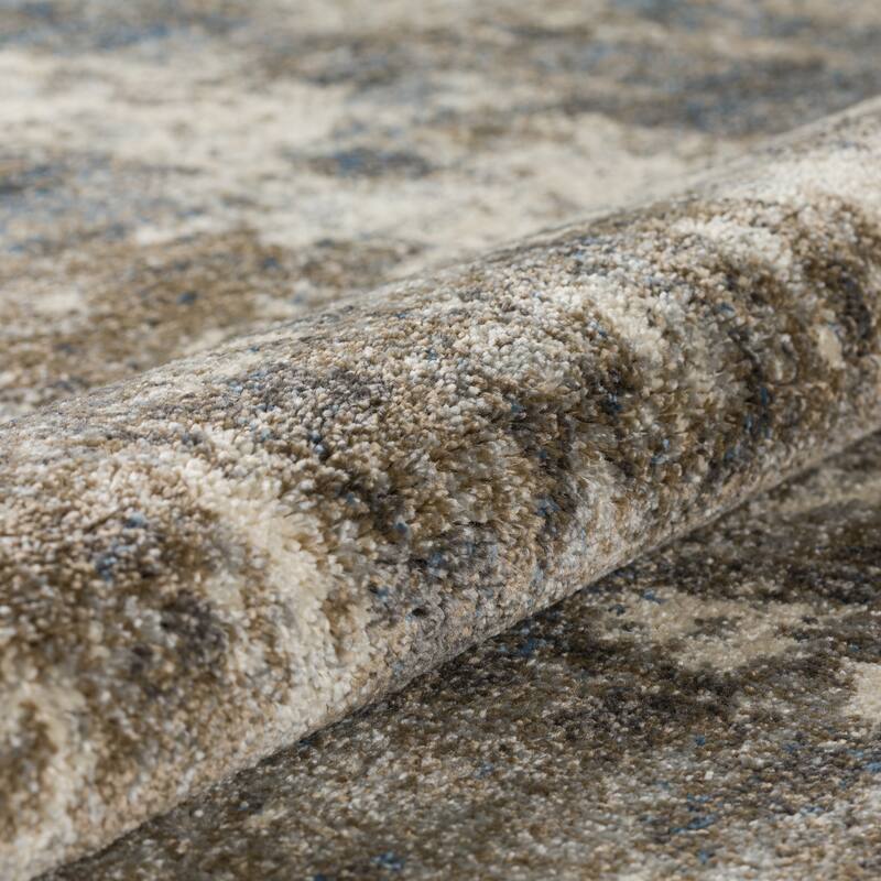 Addison Barkley Distressed Canyon Abstract Accent Rug
