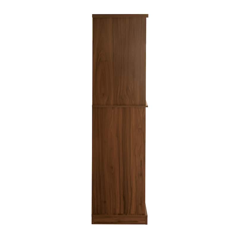 4 Door Storage Cabinet with 1 Drawer and 4 Adjustable Inner Shelves