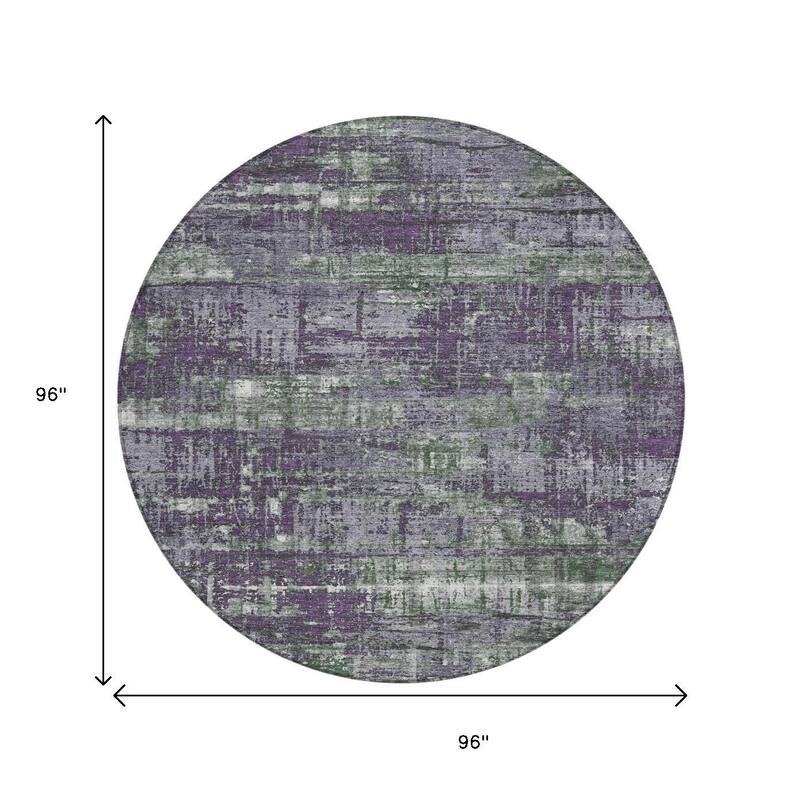 HomeRoots Geometric Transitional Rectangle Outdoor Rug