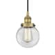 Option Brushed Brass / Clear