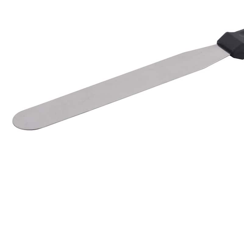 Kitchen Bakery Metal Pastry Baking Cake Cream Spatula Scraper 20cm Length