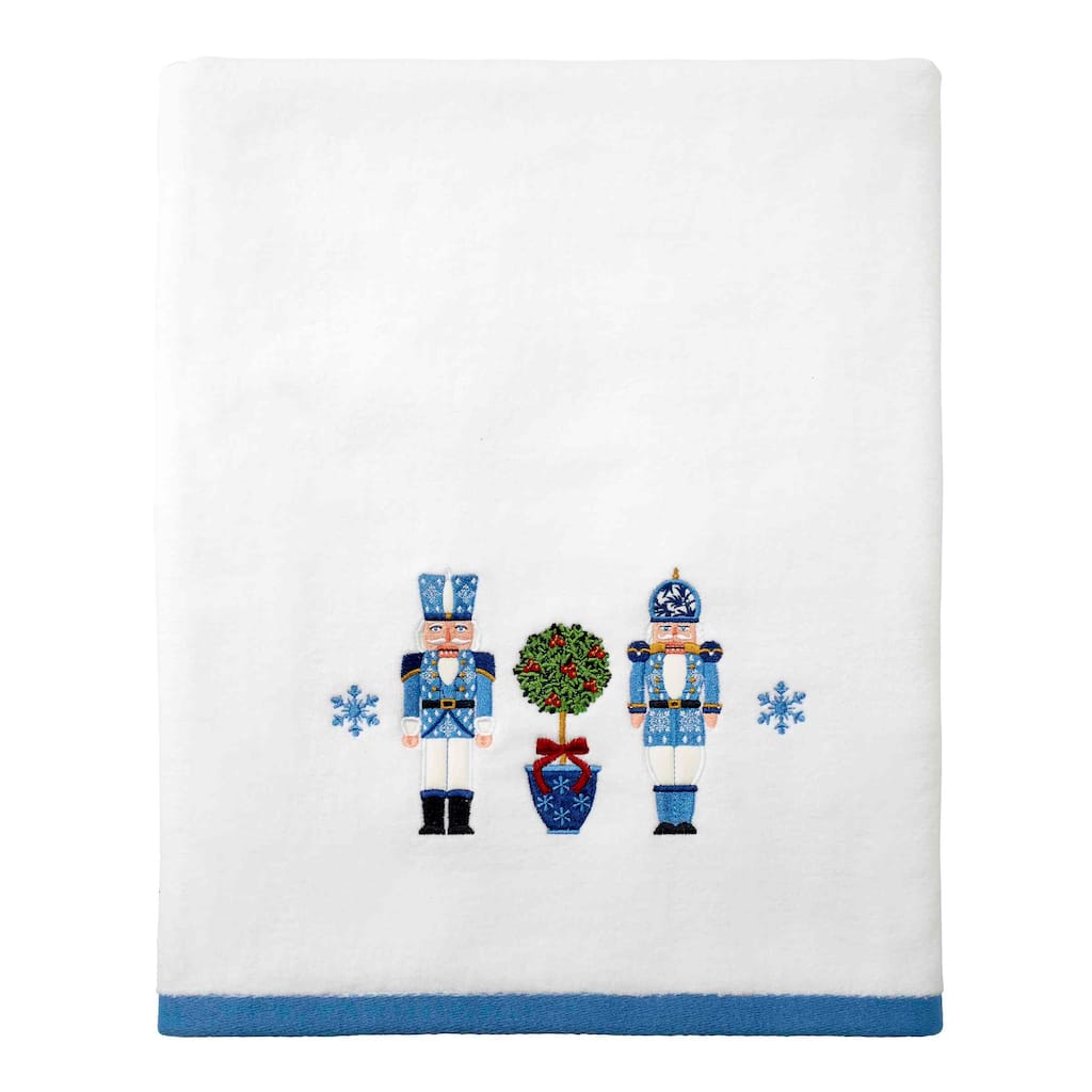 Avanti Linens Nutcracker Trellis Bath Towel - Bath Towel