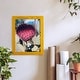 preview thumbnail 128 of 138, Pink Yellow Cactus III -Framed Print w/glass-Cherry Red