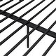preview thumbnail 9 of 28, Full XL Over Queen Bunk Bed, Streamlined Iron Frame Platform Bed with Gridded Guardrails, Ladder, Split into 2 Individual Beds