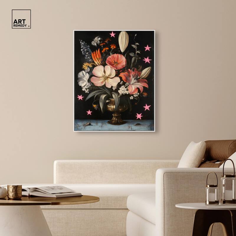 TANY's Floral Universe I Canvas by Art Remedy