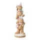 preview thumbnail 13 of 18, Glitzhome 29"H Christmas Stacked Gingerbread Man Porch Decor - 29" Macaron Pink