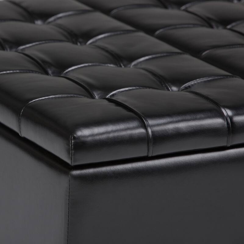 Coffee Table Storage Ottoman