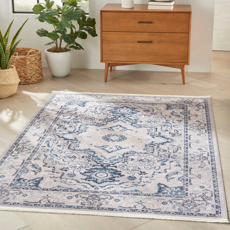 Nourison Geneva Traditional Persian Medallion Area Rug