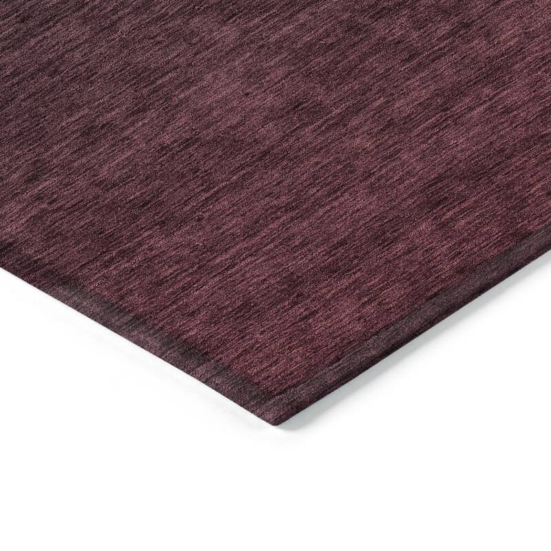 Machine Washable Indoor/ Outdoor Chantille Ombre Solid Rug