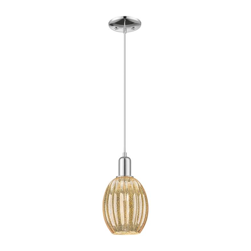 Innovations Lighting Downtown Urban - Preston - 1 Light 6" Bell Shade Cord Hung Mini Pendant
