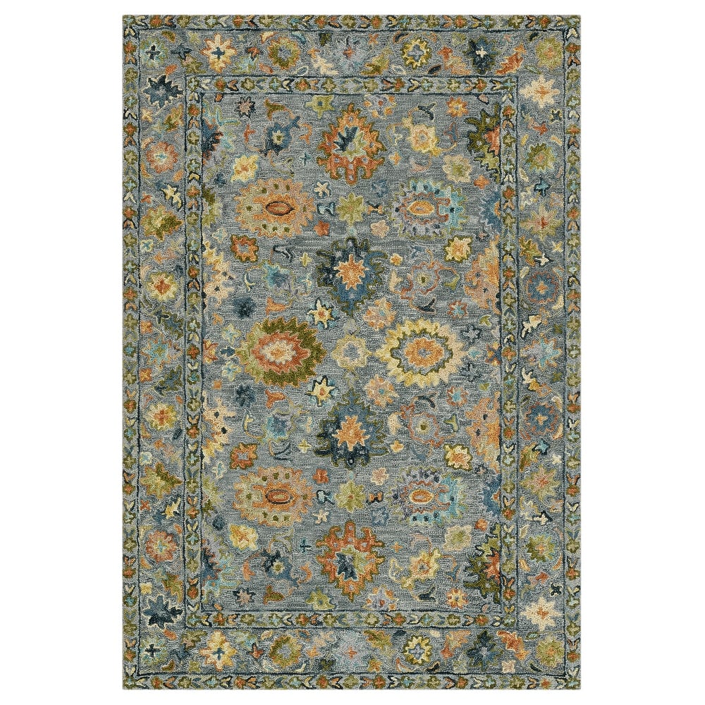 Empress Gray Traditional Hand-Hooked Area Rug 2' x 3'