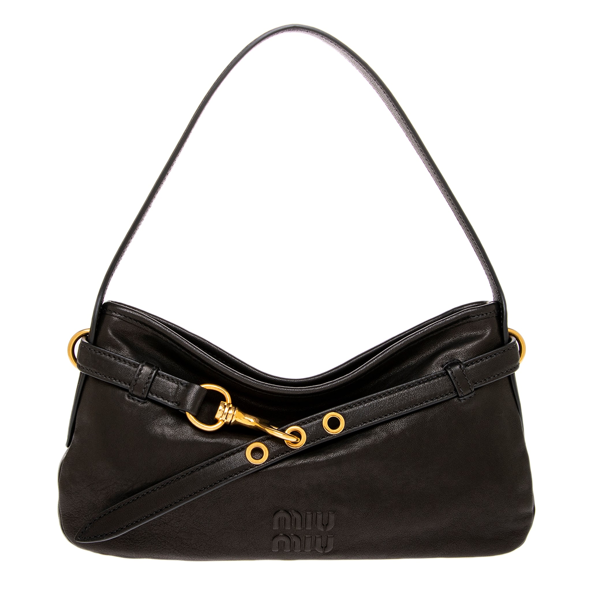 Miu Miu Aventure Nappa Leather Bag