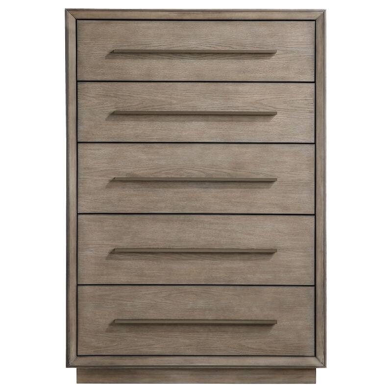 Durango 5-drawer Bedroom Chest Taupe Oak