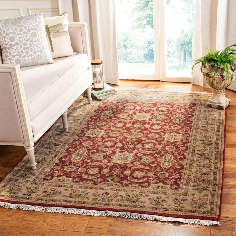 SAFAVIEH Handmade Versailles Tracee Traditional Silk Rug - 3' x 5' - Assorted