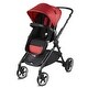 preview thumbnail 3 of 6, Evenflo Pivot XPand Travel System Stroller with SecureMax Car Seat, Garnet Red - 39.8